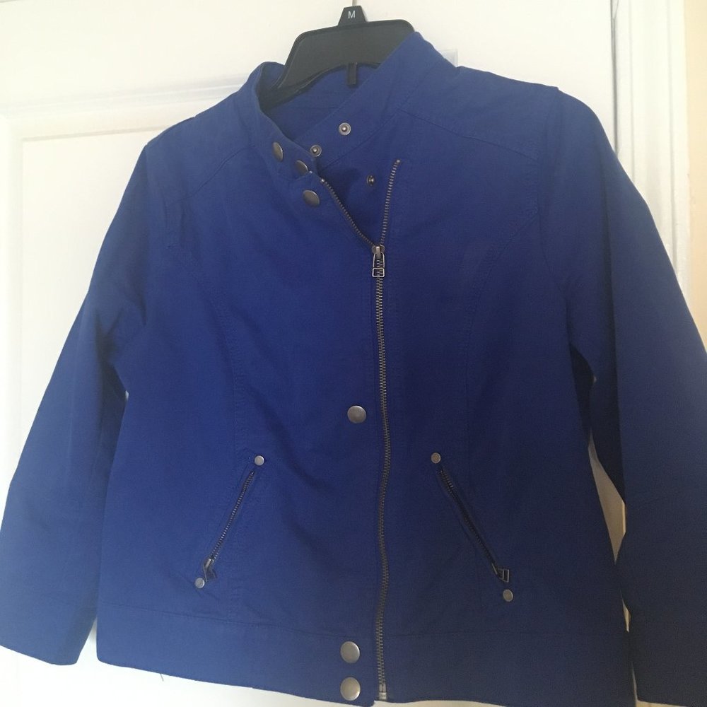 Relativity Colbalt Blue Jacket - image 1